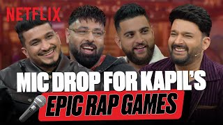 Kapil Performs a HILARIOUS Rap with Badshah Karan amp Divine 😂🔥  TheGreatIndianKapilShow [upl. by Yortal]