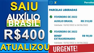 APLICATIVO AUXÍLIO BRASIL ATUALIZOU COM BENEFÍCIO EXTRAORDINÁRIO E NOVOS APROVADOS DE FEVEREIRO [upl. by Pauline]