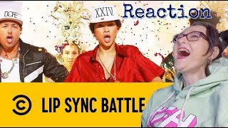 Music Video Reaction Bruno Mars 24k Magic  Zendaya Lip Sync Battle [upl. by Berglund573]