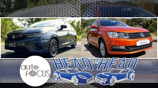 Honda City Hatchback RS vs Volkswagen Santana GTS  HeadtoHead [upl. by Arba]