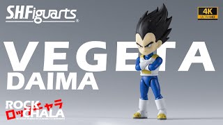 【Rockchala】SH Figuarts Dragon Ball VEGETA MINI DAIMA ドラゴンボール [upl. by Irual238]