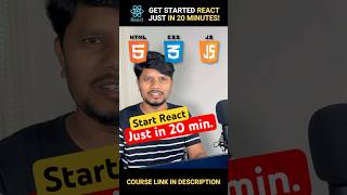 How Learn React  Get Started React in Just 20 Minutes reactjs reactjscourse codewise [upl. by Bill523]