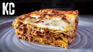 Is this the BEST LASAGNA BOLOGNESE RECIPE on YouTube [upl. by Gnues]