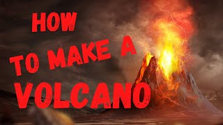 How To Make An Easy Baking Soda And Vinegar Volcano Eruption [upl. by Larual208]