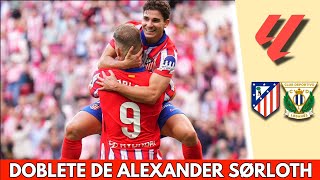 JULIÁN ÁLVAREZ lo luchó y SORLOTH lo convirtió en gol Así fue el 31 del ATLÉTICO  La Liga [upl. by Adlanor]