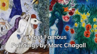 Most Famous Paintings by Marc Chagall [upl. by Libby421]