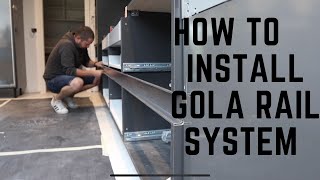 How to install Gola Rail system short [upl. by Nivle]