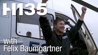 Felix Baumgartner takes the new and improved EC135 T3P3 for a spin [upl. by Meelak115]