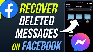 How to Recover Deleted Facebook Messages [upl. by Portugal176]