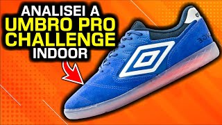 Nova Umbro Box Pro 🤔  Análise chuteira futsal Umbro Pro Challenge Indoor [upl. by Latoya]