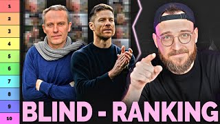 BLIND TIERLIST Wir ranken BundesligaTrainer seit Christian Streichs Amtsantritt STREAM HIGHLIGHT [upl. by Ateuqirne]