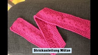 Strickanleitung Schal  Candy Muster [upl. by Ethan]