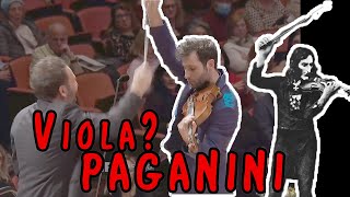 PAGANINI VIOLA CONCERTO [upl. by Ailla]