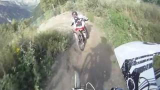 Les 2 Alpes VTT descente Venosc  GOPRO HD HERO [upl. by Pen659]