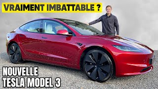 Essai Tesla Model 3 Propulsion 2024 – Estelle vraiment IMBATTABLE [upl. by Delphinia]