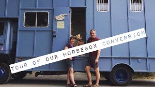 Van Tour  Former 75t Horsebox camper conversion truck  van tour [upl. by Jehias]