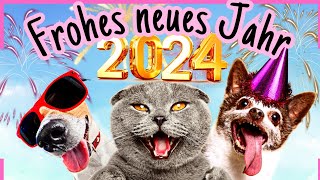 LUSTIGE Neujahrsgrüße 2024 🥳 Hab ein frohes neues Jahr 🎉 [upl. by Russell91]