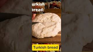 Turkish bread recipe youtubeshorts turkishbread [upl. by Niwrud]