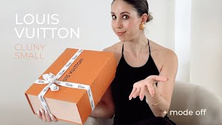 louis vuitton cluny small  unboxing  mode off [upl. by Alex191]