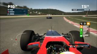 F1 2012 Malaysian GP Career Mode [upl. by Fran392]