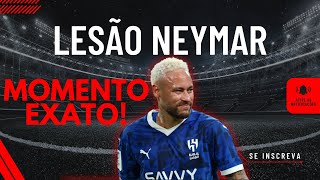 Neymar  Momento EXATO da Lesão do Neymar Júnior [upl. by Mendes]