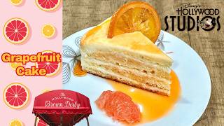 Grapefruit Cake From Walt Disney World to Your Home  The Hollywood Brown Derbys Signature Dessert [upl. by Notyalk]