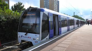 RET RandstadRail Metro De Tochten naar Nesselande Rotterdam [upl. by Ordnassela270]