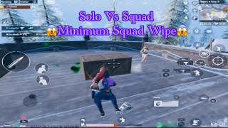 Minimum Squad Wipe Solo Vs Squad [upl. by Hendren856]