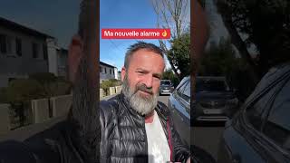 Jviens dinstaller une alarme dans ma voiture cest sur personne ne me la volera Franck lol [upl. by Lewap821]