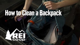 How to Clean a Backpack [upl. by Etteneg658]