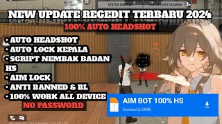 NEW UPDATE‼️AIMBOT 100 NO DRAG HEADSHOT TERBARU 2024 FF ORI amp FF MAX 100WORK‼️ANTI BANNED [upl. by Anaujal]