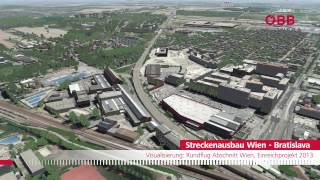 Streckenausbau Wien  Bratislava [upl. by Kellene]