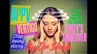 What is BPPV amp VertigoEpleys Maneuver Explained To Relieve Symptomshealthawarenessbppv vertigo [upl. by Aksehcnarf164]