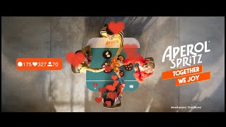 APEROL SPRITZ  Together We Joy TVC 2021  30s [upl. by Levona]