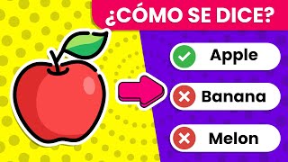 Test de Alimentos y Bebidas en Inglés 🍵🍎🥑  English Test 📝  Nivel Fácil ✅ [upl. by Hiroshi]