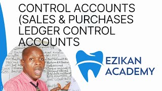 Control Accounts Sales Purchases Ledger Control Account Financial Accounting [upl. by Onairda]