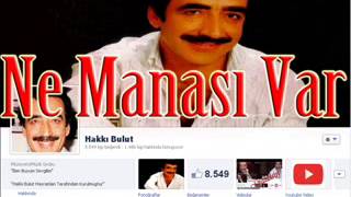 Hakkı Bulut  NE MANASI VAR ŞİİR [upl. by Tzong264]