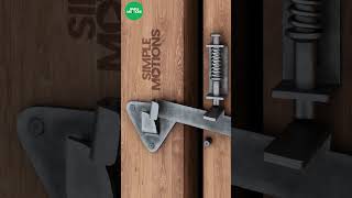 Automatic door latch lock [upl. by Gerk474]