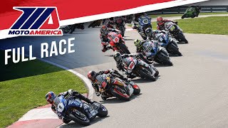 MotoAmerica Medallia Superbike Race 1 at Pittsburgh 2023 [upl. by Nari976]