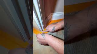 TAPING DETAILED ARCHITRAVES youtube diy satisfying ytshort tips painting [upl. by Gabrielli]