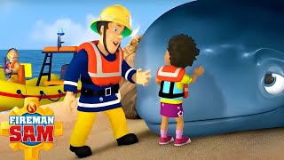 Save the whales  Fireman Sam Full Episodes  Cartoons for Children [upl. by Gallenz]