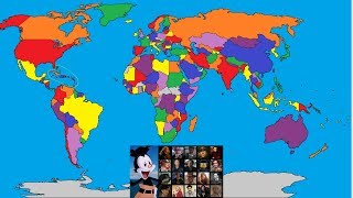 Nations Of The World The Movies With Map [upl. by Azalea]