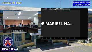 Procurement Livestream for DPWH Regional Office III on October 22 2024 [upl. by Aikas]