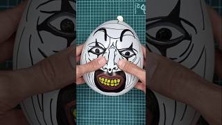 Cómo hacer a ART el payaso de TERRIFIER en globo involcable🎈 [upl. by Aihsenot]