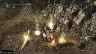 Nioh  Cheese Human Bosses with DaibaWashi [upl. by Esinert]