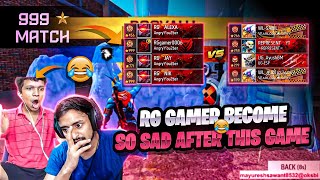 999 🌟 Most Intense Match 😳 RG Gamer Become Extreme Angry 😝🤣 [upl. by Naimaj]