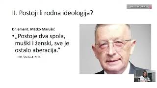 Okrugli stol na temu ˝Rodna ideologija u Hrvatskoj i njezine posljedice mit ili stvarnost˝ [upl. by Alded]