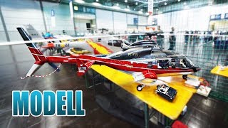 DER GRÖßTE RC HUBSCHRAUBER DER WELT Modell Hobby Spiel Messe 2018 Leipzig [upl. by Yantruoc579]