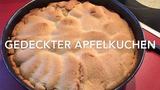 Gedeckter Apfelkuchen Der perfekte Herbstkuchen Boskoop [upl. by Novehs971]