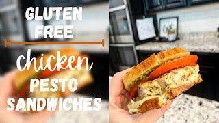 Gluten Free Chicken Pesto Sandwiches [upl. by Phi]